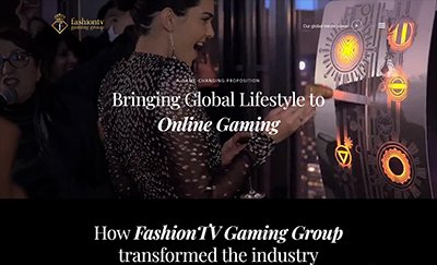 FashionTV Gaming website