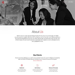Talent&Values website