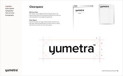 Yumetra brand identity