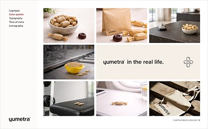 Yumetra brand identity