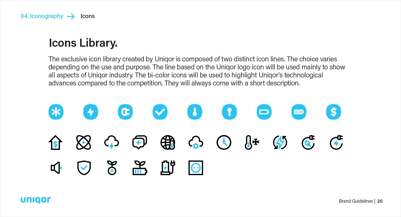 Uniqor brand identity